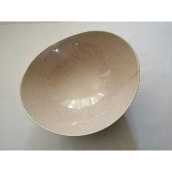 60s Large Salad Bowl Serving Dish Atomic Space Age Design By Red Wing USA - Picture 4 of 9